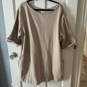 Urban Outfitters- Beige Sweatshirt Dress - NWT - Size L
